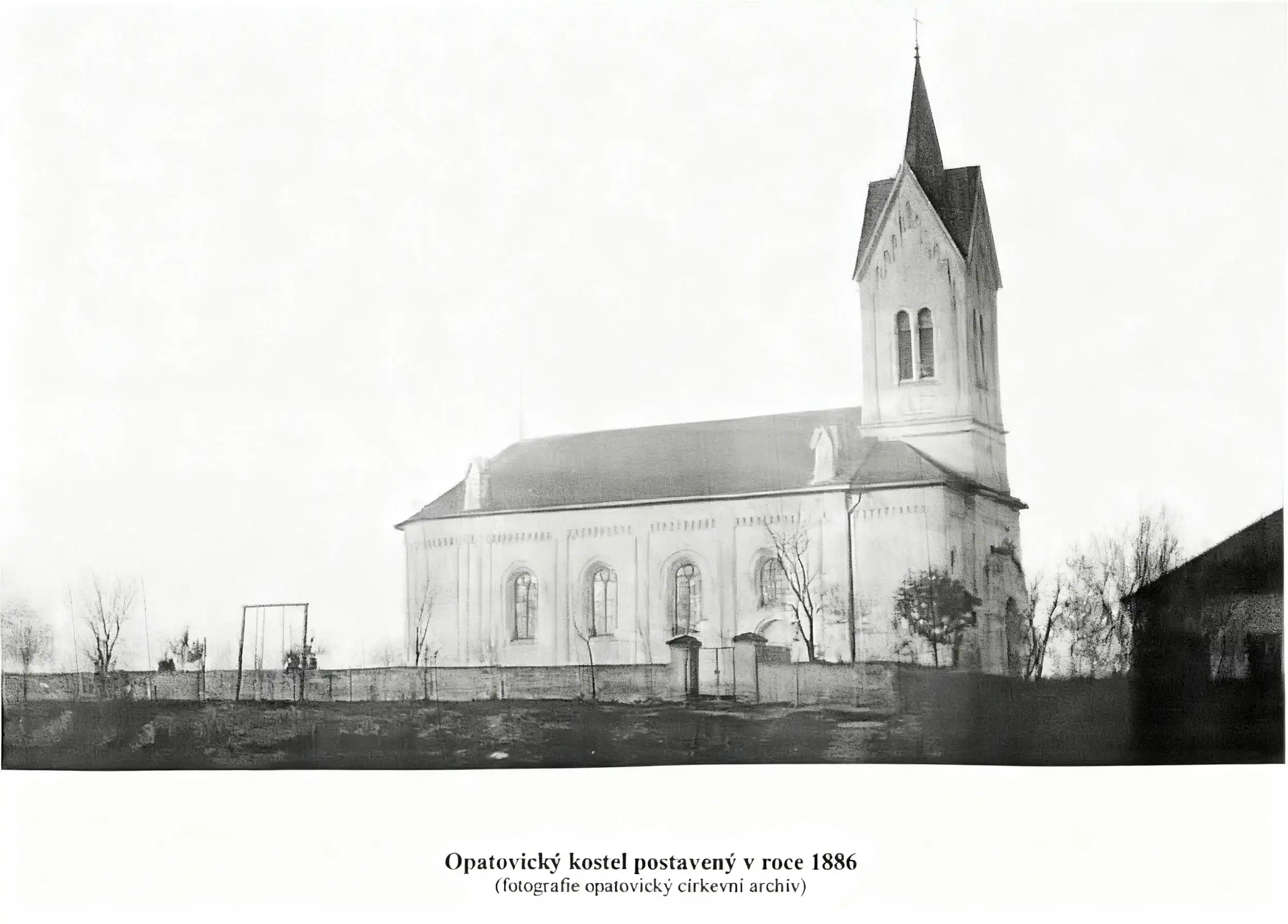 Nový kostel po přestavbě